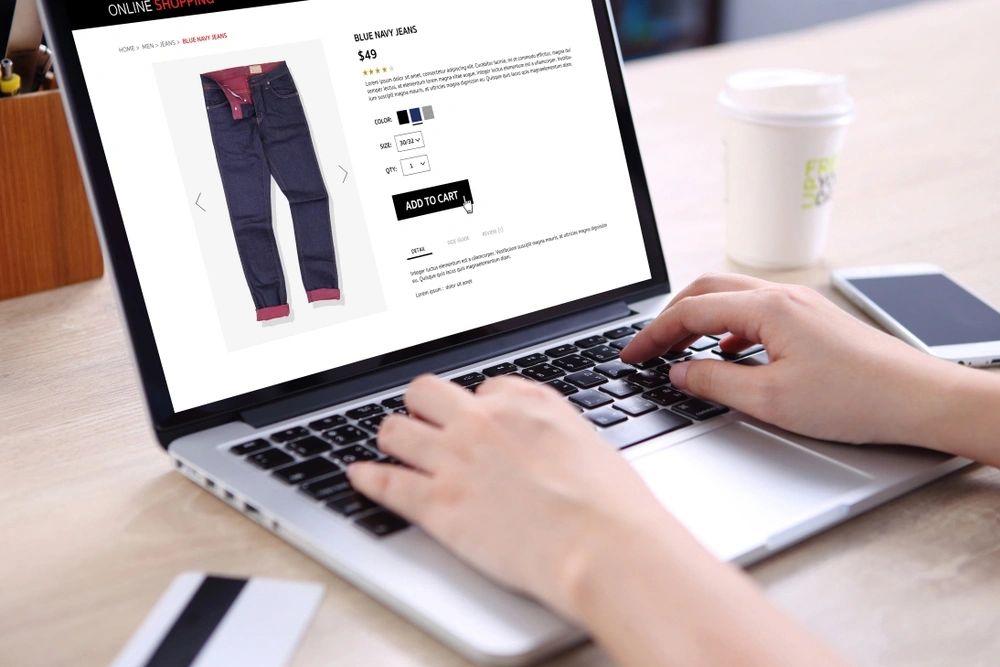 Product content preparation for a denim collection
